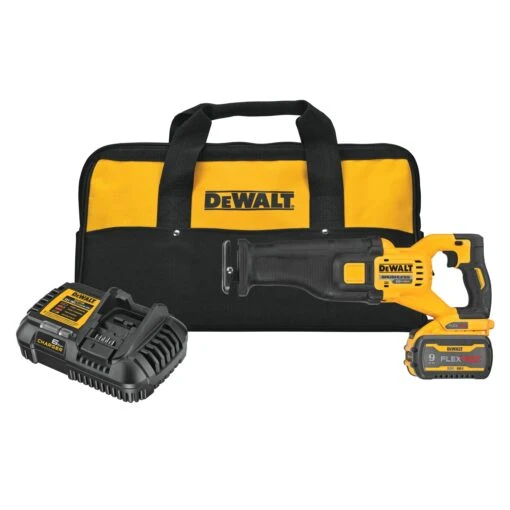 DeWalt DCS389X1 Flexvolt 60V MAX Brushless Cordless Reciprocating Saw Kit -Power Tech Shop DCS389X1 K1 scaled