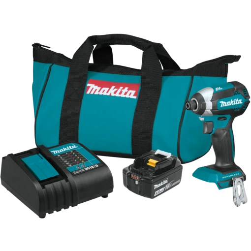 Makita XDT13SM1 18V LXT Lithium-Ion Brushless Cordless Impact Driver Kit -Power Tech Shop f5f1f3bf 2dc1 42a6 b845 165bc09035f2 xdt13sm1 k 1500px